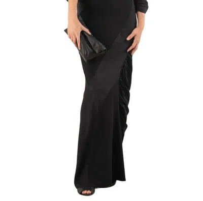 Cortana Collage Dress In Black