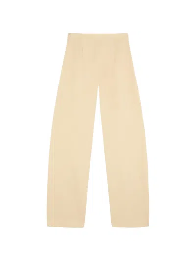 Cortana Costa Palazzo Pants In Yellow