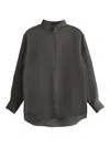 Cortana Dennis Button-down Shirt In Gray