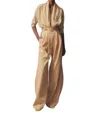 Cortana Frances Top In Vanilla Stripe In Multi