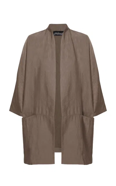 Cortana Glimmer Linen-blend Jacket
