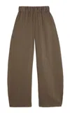 Cortana Glimmer Linen Blend Wide-leg Pants