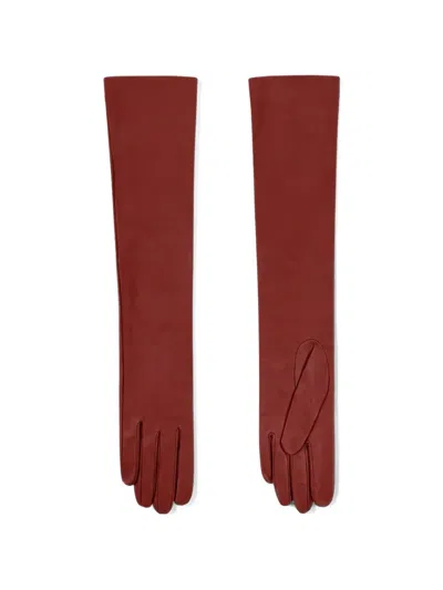 Cortana Jin Elbow-length Gloves In Red