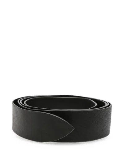 Cortana Jin Leather Belt In Black