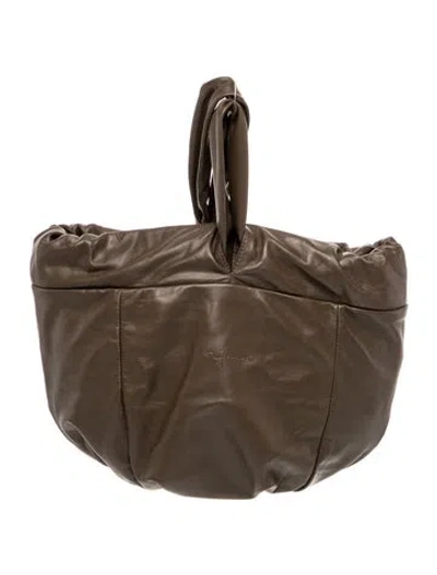 Pre-owned Cortana Leather Top Handle Bag In Multi