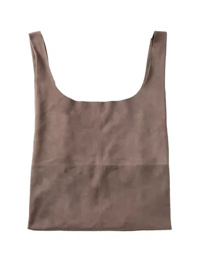 Cortana Leather Tote Bag In Brown