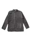 Cortana Linen-blend Shirt In Grau