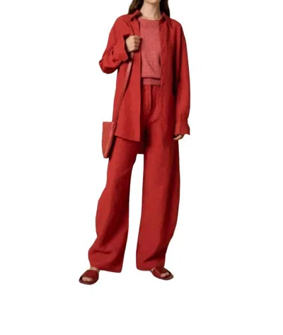 Cortana Marlo Pants In Hibiscus In Pink