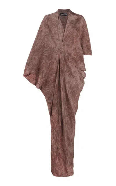 Cortana Mayu Maxi Dress In Brown