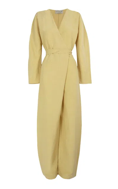 Cortana Mel Linen-blend Wide-leg Jumpsuit