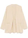 Cortana Mite Hemp Blend Jacket In 中性色