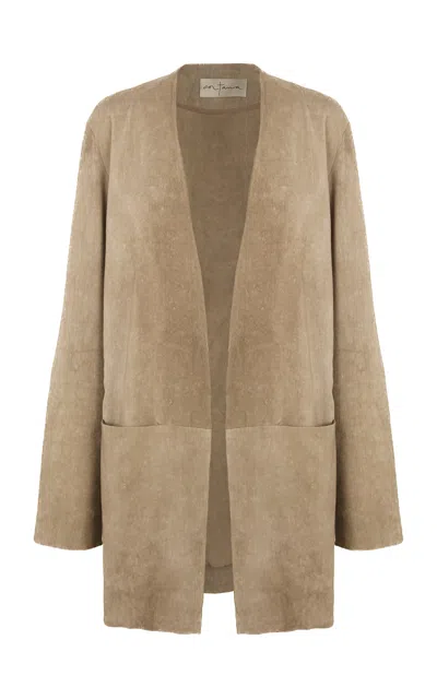 Cortana Cassian Patch-pocket Jacket In Brown