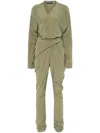 Cortana Serp Silk Jumpsuit