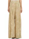 Cortana Silk Ada Trousers In Green