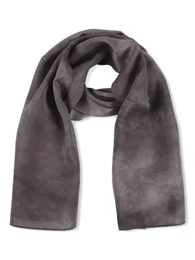Cortana Silk Scarf In Purple