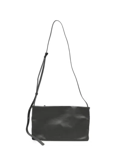 Cortana Small Myla Logo-debossed Crossbody Bag In Blue