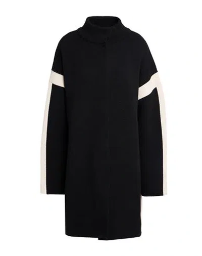 Corte Dei Gonzaga Gold Woman Coat Black Size L Wool, Acrylic