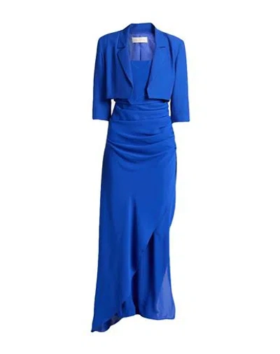 Corte Dei Gonzaga Woman Co-ord Bright Blue Size 8 Polyester
