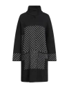 Corte Dei Gonzaga Woman Coat Black Size S Wool, Acrylic In Black