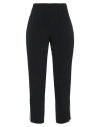 Corte Dei Gonzaga Woman Pants Black Size 10 Polyester, Elastane