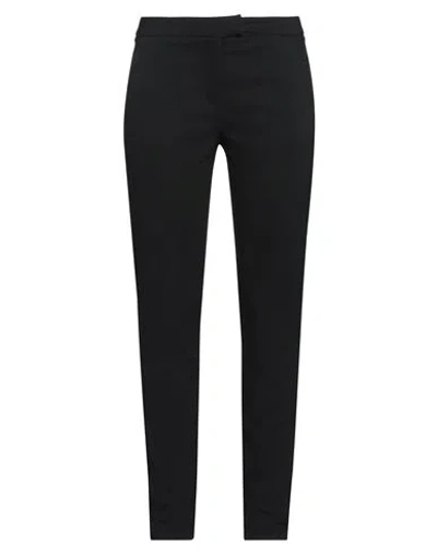 Corte Dei Gonzaga Woman Pants Black Size 6 Viscose, Polyamide, Elastane