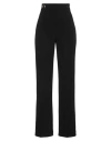 Corte Dei Gonzaga Woman Pants Black Size 8 Polyester, Elastane In Black