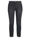 Corte Dei Gonzaga Woman Pants Charcoal Size 6 Cotton, Polyester, Elastane In Grey