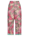 Corte Dei Gonzaga Woman Pants Khaki Size 10 Viscose, Polyester In Beige