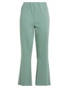 Corte Dei Gonzaga Woman Pants Sage Green Size 16 Viscose, Polyamide, Elastane In Green