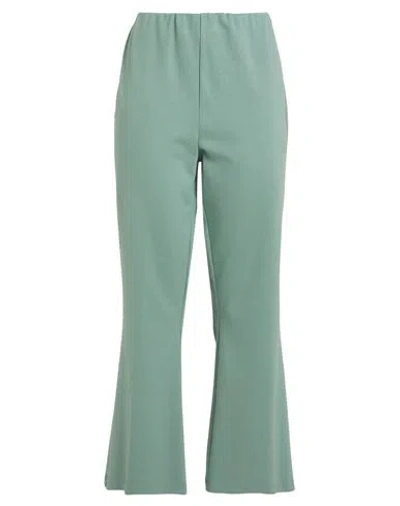 Corte Dei Gonzaga Woman Pants Sage Green Size 16 Viscose, Polyamide, Elastane