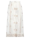 Corte Dei Gonzaga Woman Pants White Size 8 Cotton, Polyester In White