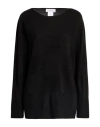Corte Dei Gonzaga Woman Sweater Black Size S Virgin Wool, Acrylic In Black