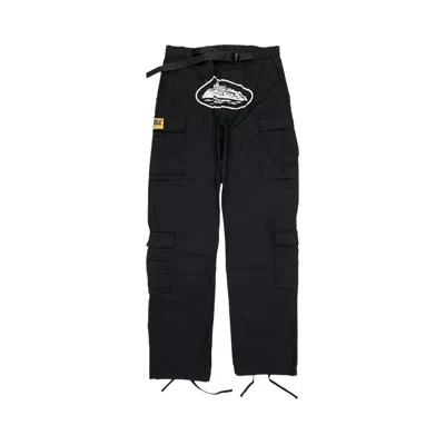 Pre-owned Corteiz 4starz Special Edition Guerillaz Cargos 'black' | Men's Size M