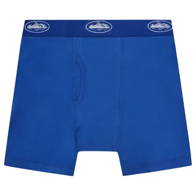Pre-owned Corteiz Alcatraz Boxers (3 Pack) 'blue' | Men's Size S