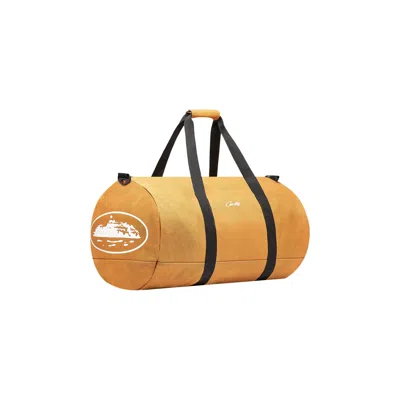 Pre-owned Corteiz Alcatraz Duffle Bag 'brown' | Men's Size Onesize