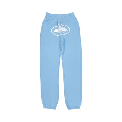 Pre-owned Corteiz Alcatraz Sweatpants 'baby Blue' | Men's Size Xl