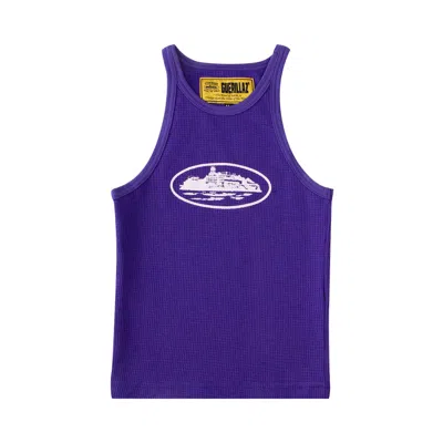 Pre-owned Corteiz Alcatraz Tank Top 'purple'