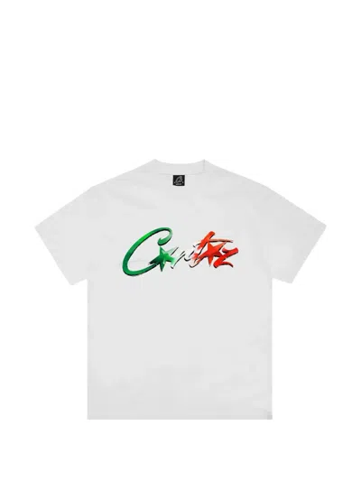 Corteiz Allstartz Italia T-shirt In White