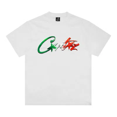 Pre-owned Corteiz Allstarz Italia Tee 'white' | Men's Size M