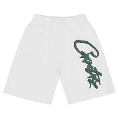 Pre-owned Corteiz Allstarz Shorts 'white/green' | Men's Size S
