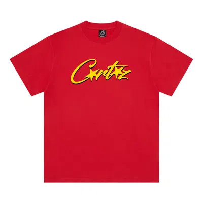 Pre-owned Corteiz Allstarz Tee 'red' | Men's Size M