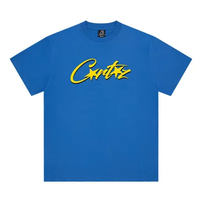 Pre-owned Corteiz Allstarz Tee 'royal Blue' | Men's Size S