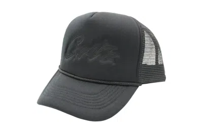 Pre-owned Corteiz Allstarz Trucker Hat Black