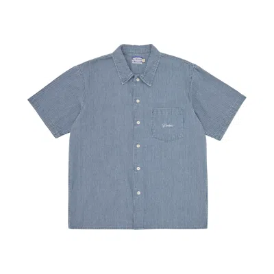 Pre-owned Corteiz Ardwear Work Shirt 'navy' | Blue | Men's Size L