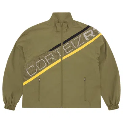 Pre-owned Corteiz Bias Panel Shuku Jacket 'olive' | Green | Men's Size Xl