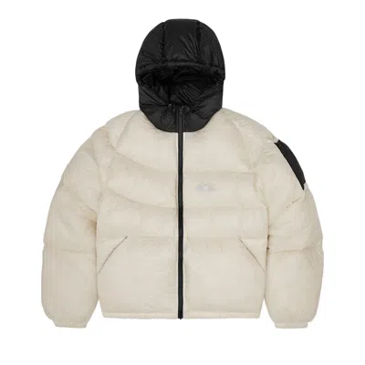 Pre-owned Corteiz Bolo Lite* Jacket 'clear' In Cream