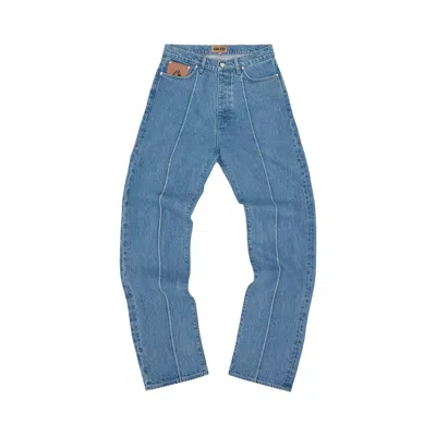Pre-owned Corteiz C-star Denim Jeans 'blue'