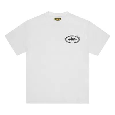 Pre-owned Corteiz Cortiez X Bbk Royale Tee 'white' | Men's Size L