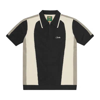 Pre-owned Corteiz Crtz Soprano Knit Polo 'black' | Men's Size S