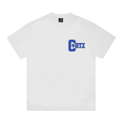 Pre-owned Corteiz Crtz Star Mesh Tee 'white'